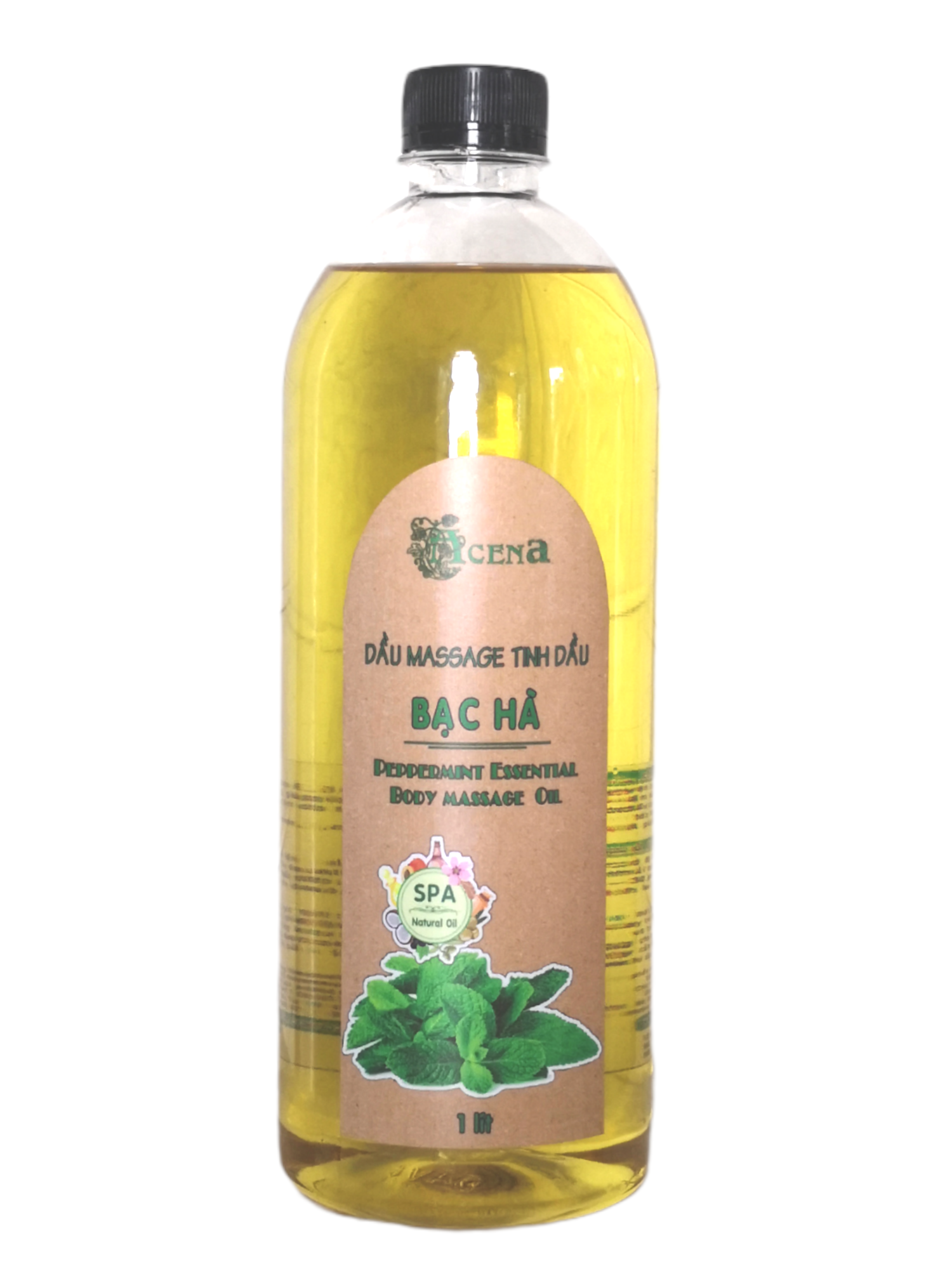 Dầu Massage Body Bạc Hà ACENA 1000ml