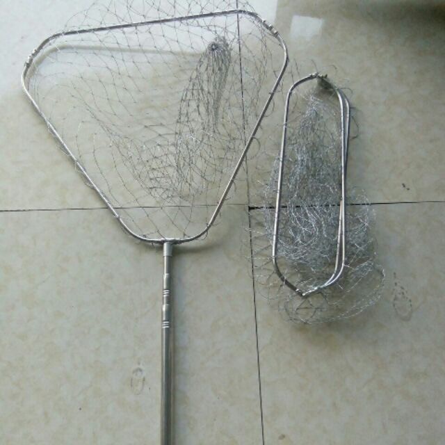 Vợt Cá Inox 1m7+ quà tặng + miễn phí ship