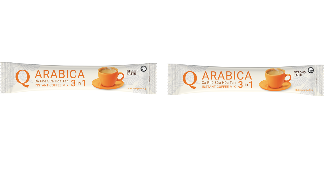 Cà phê sữa Arabica Trần Quang bịch 480g (24 gói dài * 20g)