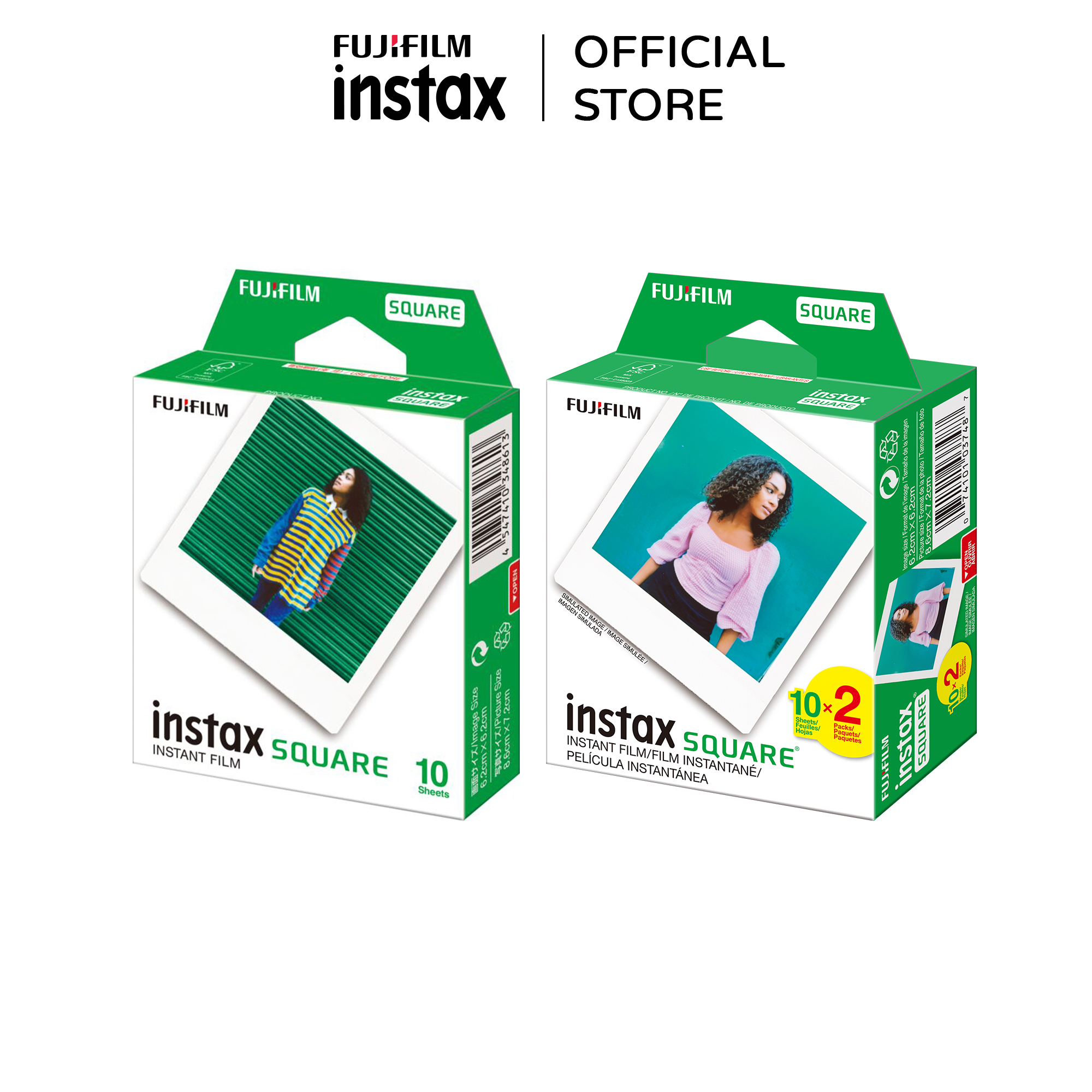 Phim Máy Chup Ảnh Lấy Liền - Fujifilm Instax Square