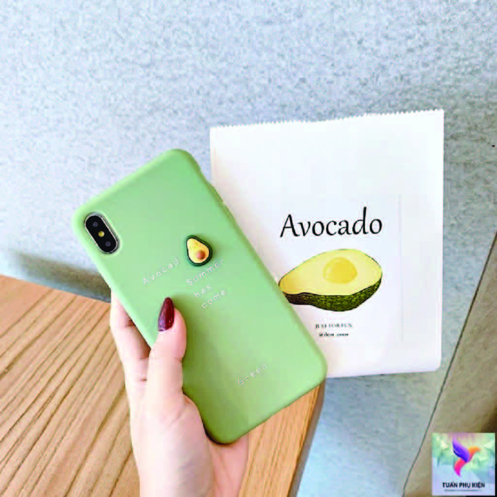 Ốp lưng iphone ⚡ ốp lưng điện thoại iphone trái cây tí hon 3d ⚡ full size từ iphone 6 - 11 promax -