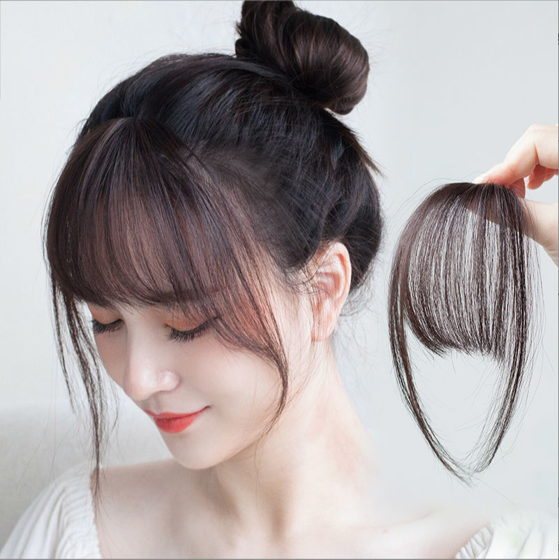 [Mái Mưa] Tóc Mái Thưa Giả Hàn Quốc y như tóc thật