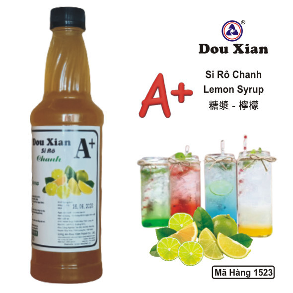 Siro A+ Douxian chai 500ml - Đủ hương vị