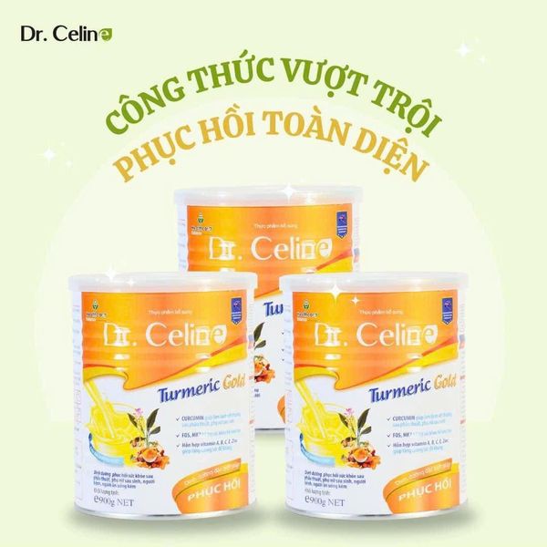 Sữa nghệ dr celine turmeric gold 400g