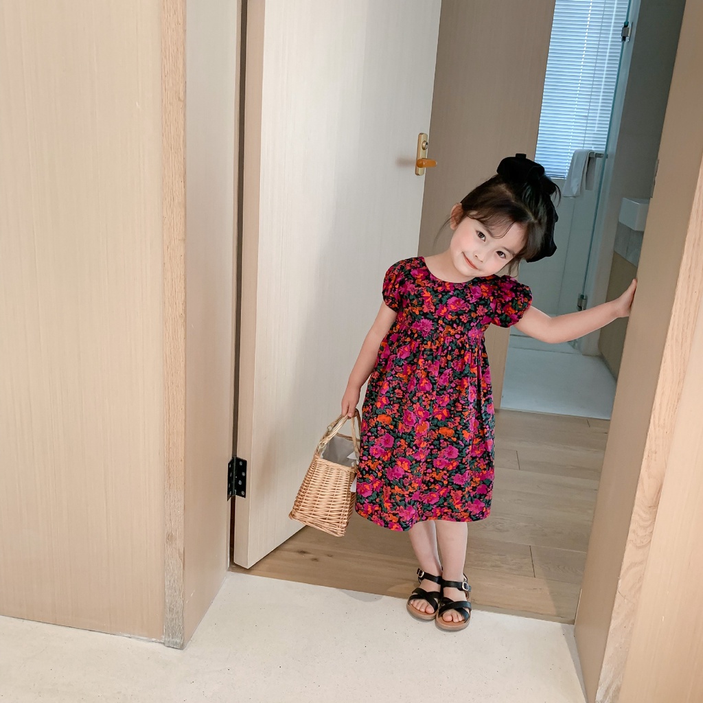 Váy bé gái QATE874 - Đầm bé gái siêu mát