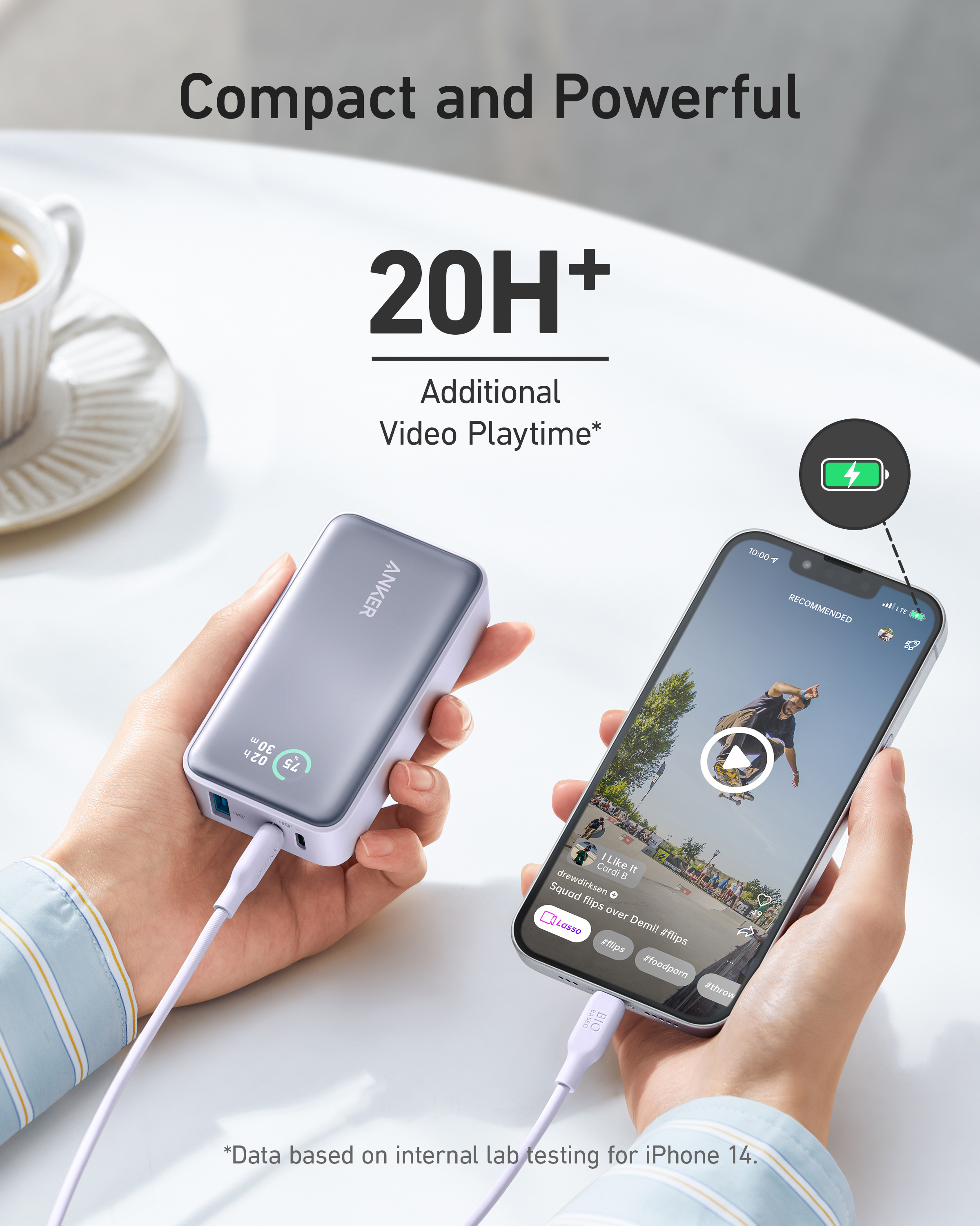 Anker 533 Power Bank 10000mah