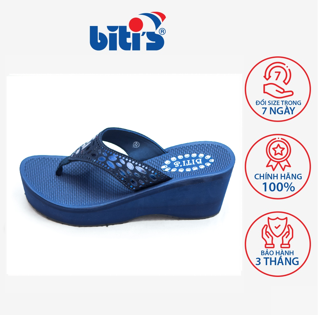 Dép Kẹp Nữ Biti's DXW207100 Tăng Chiều Cao 7 cm