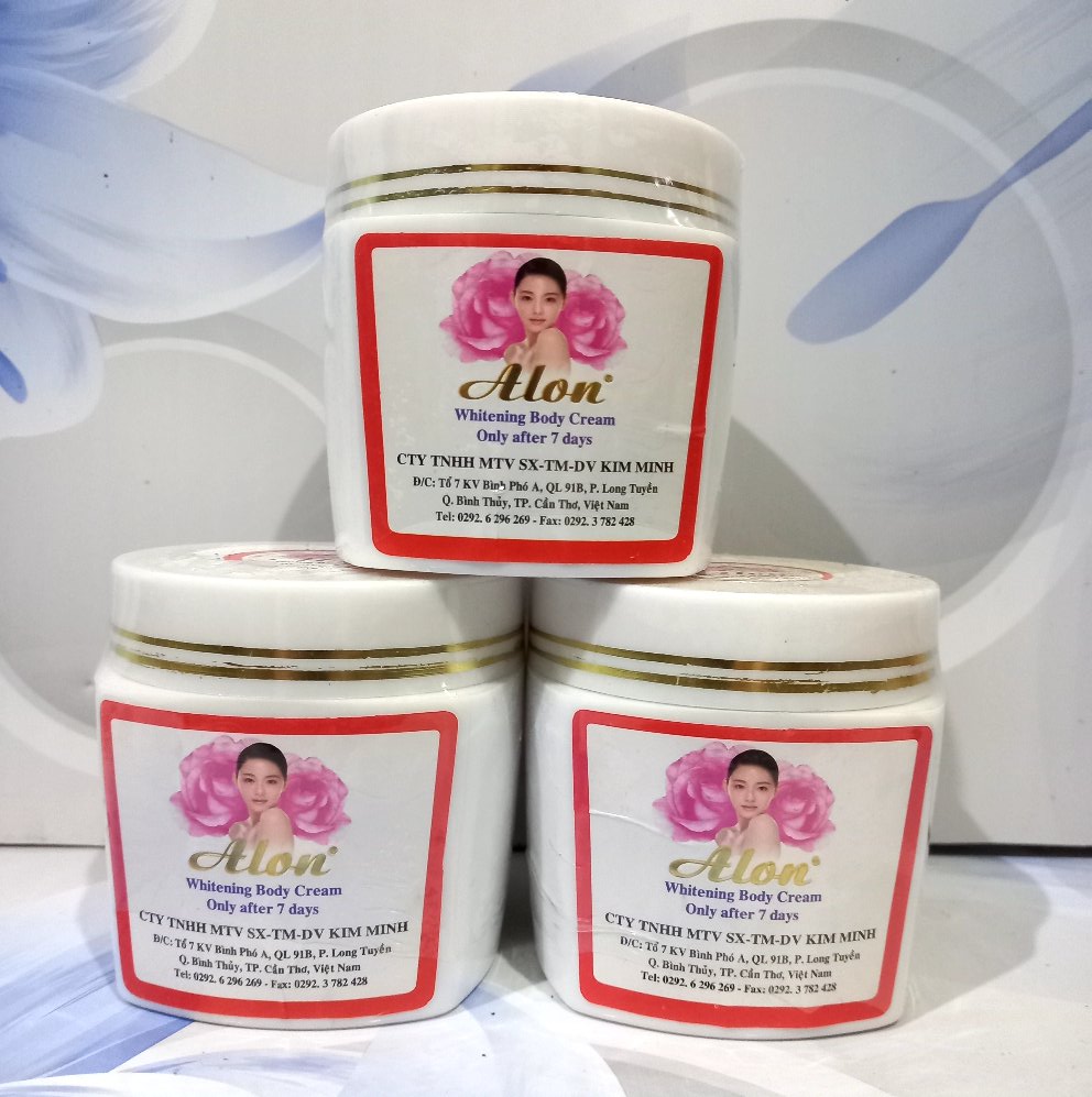 Kem Alon dưỡng trắng da toàn thân 60g