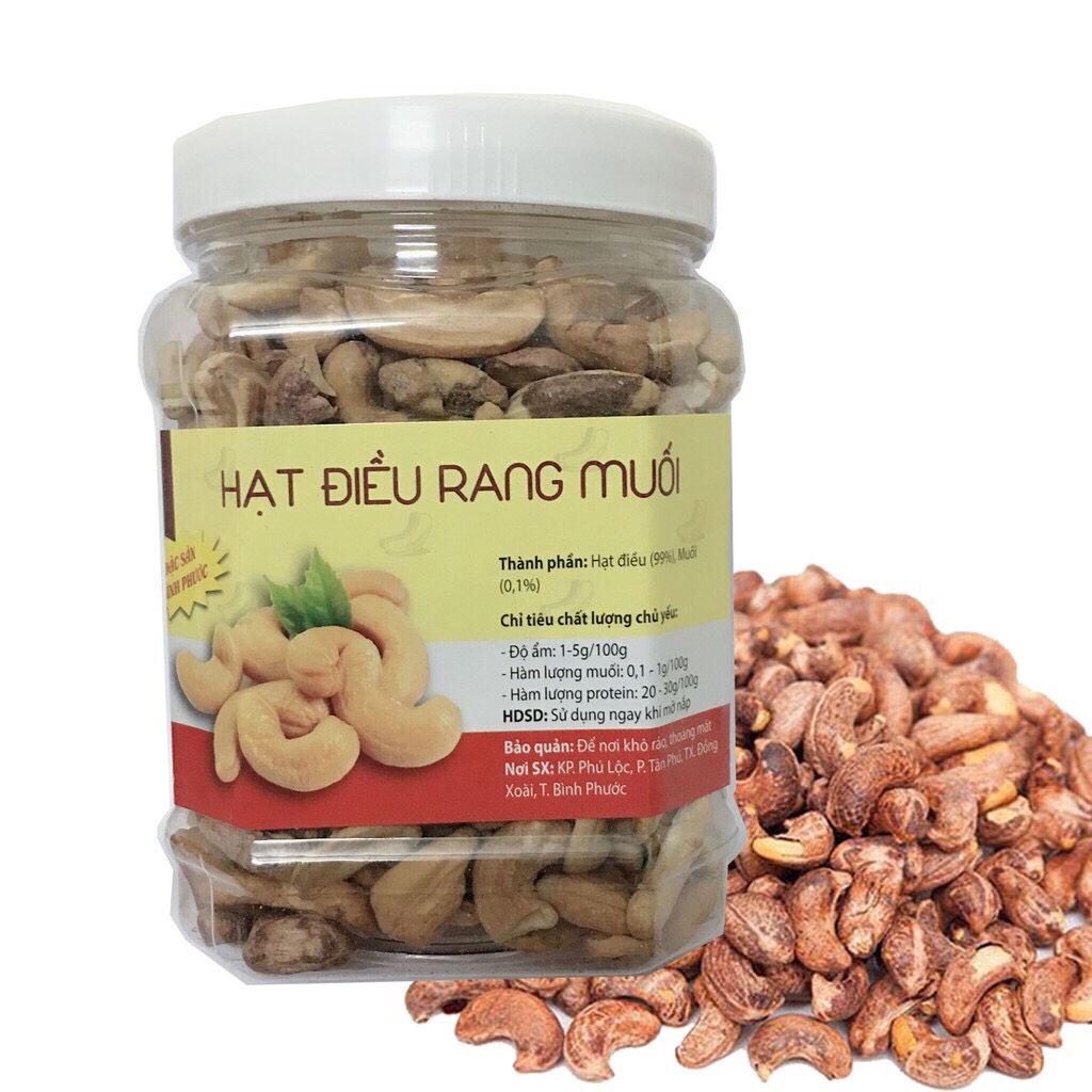 Sỉ 5Kg Hạt Điều Rang Muối Bình Phước Loại Vỡ