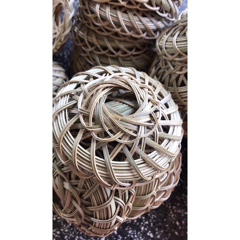 rế tre cho chim cu gáy thủ công