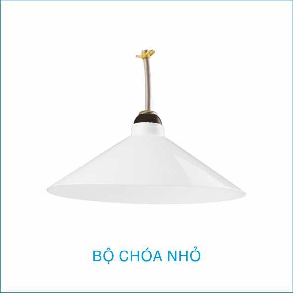 [HCM] BỘ CHOÁ NHỎ trắng ngoài trời  và đui E27 đuôi đèn có dây  Kín nước