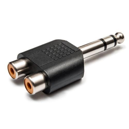 COMBO 2 Đầu chuyển JACK 6.5 ly ra 2 bông sen cái RCA