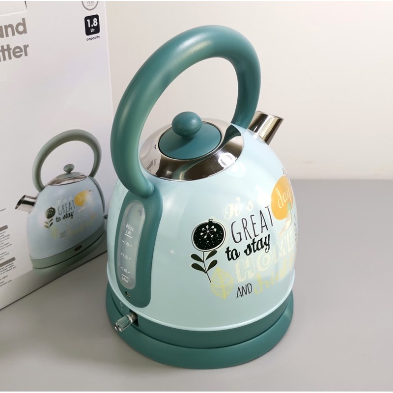 Ấm Siêu Tốc Wilko 1.8L Dễ Thương Có Sẵn -