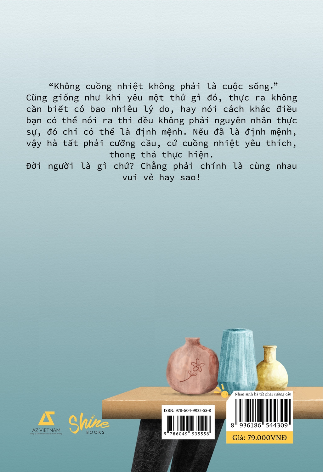 Fahasa - Nhân Sinh Hà Tất Phải Cưỡng Cầu