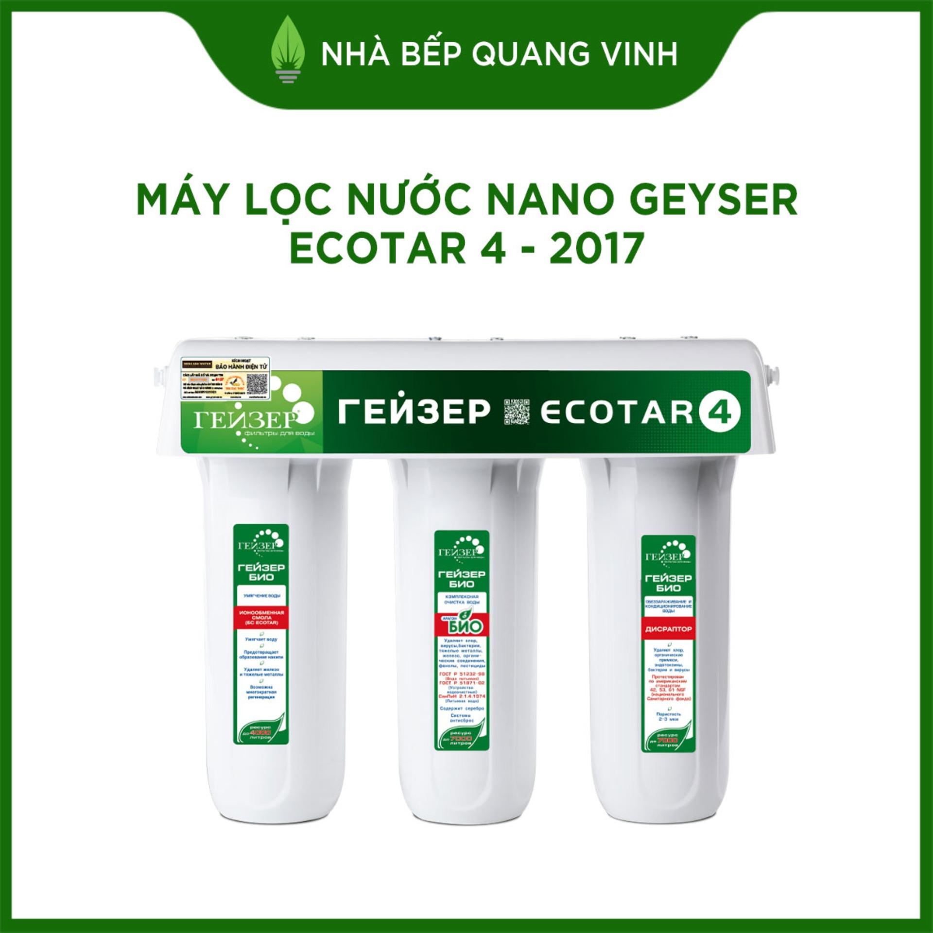 Máy lọc nước nano Geyser Ecotar 4 - 2017-QUANG VINH