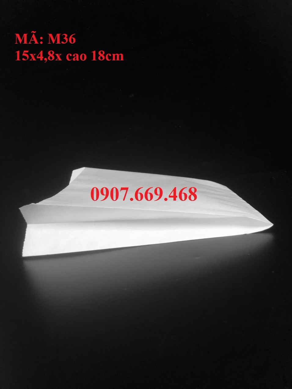 Túi giấy đựng hambuger 500 cái