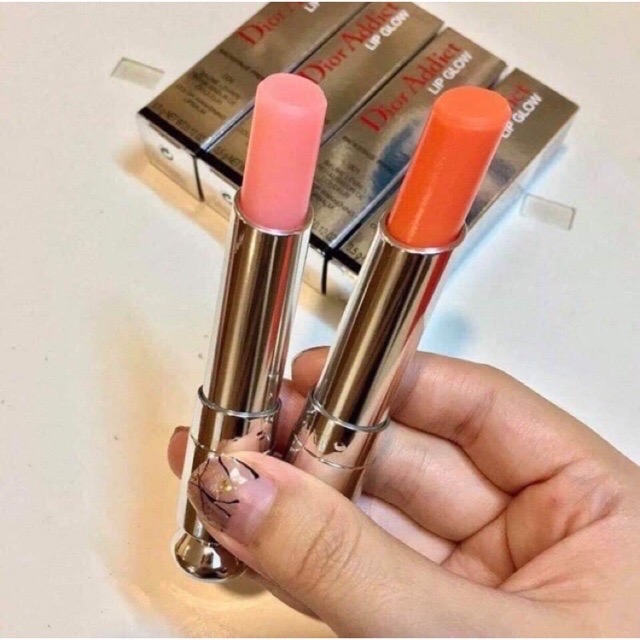 Son dưỡng môi Dior Addict lip glow 001-004(fullbox)