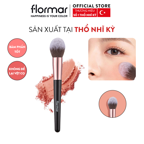 Cọ trang điểm phấn má Flormar Blusher Brush