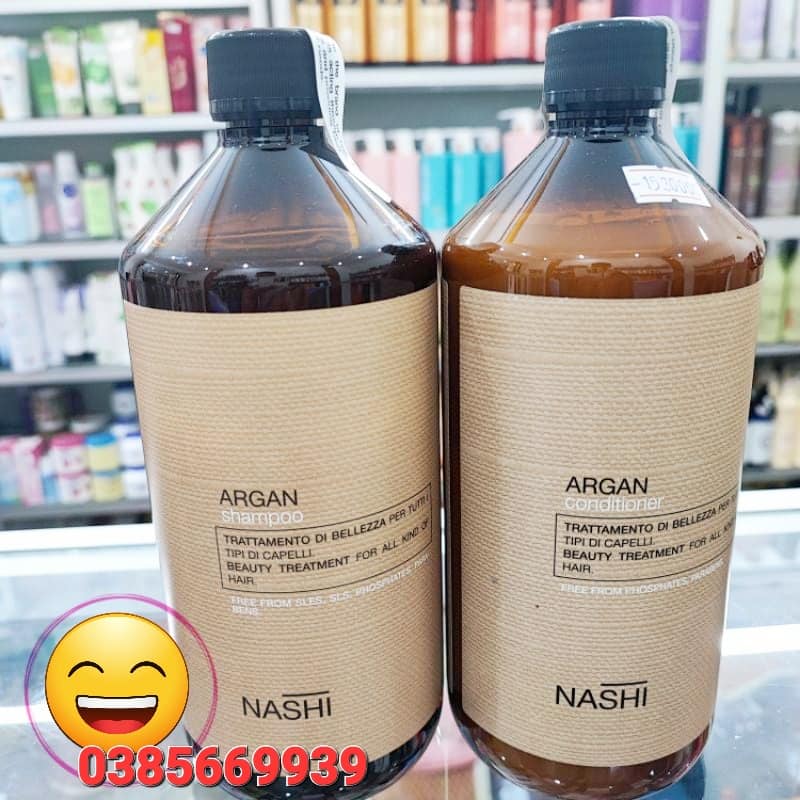 DẦU GỘI PHỤC HỒI HƯ TỔN NASHI ARGAN CLASSIC HƯƠNG THƠM SANG TRỌNG ITALIA 1000ML