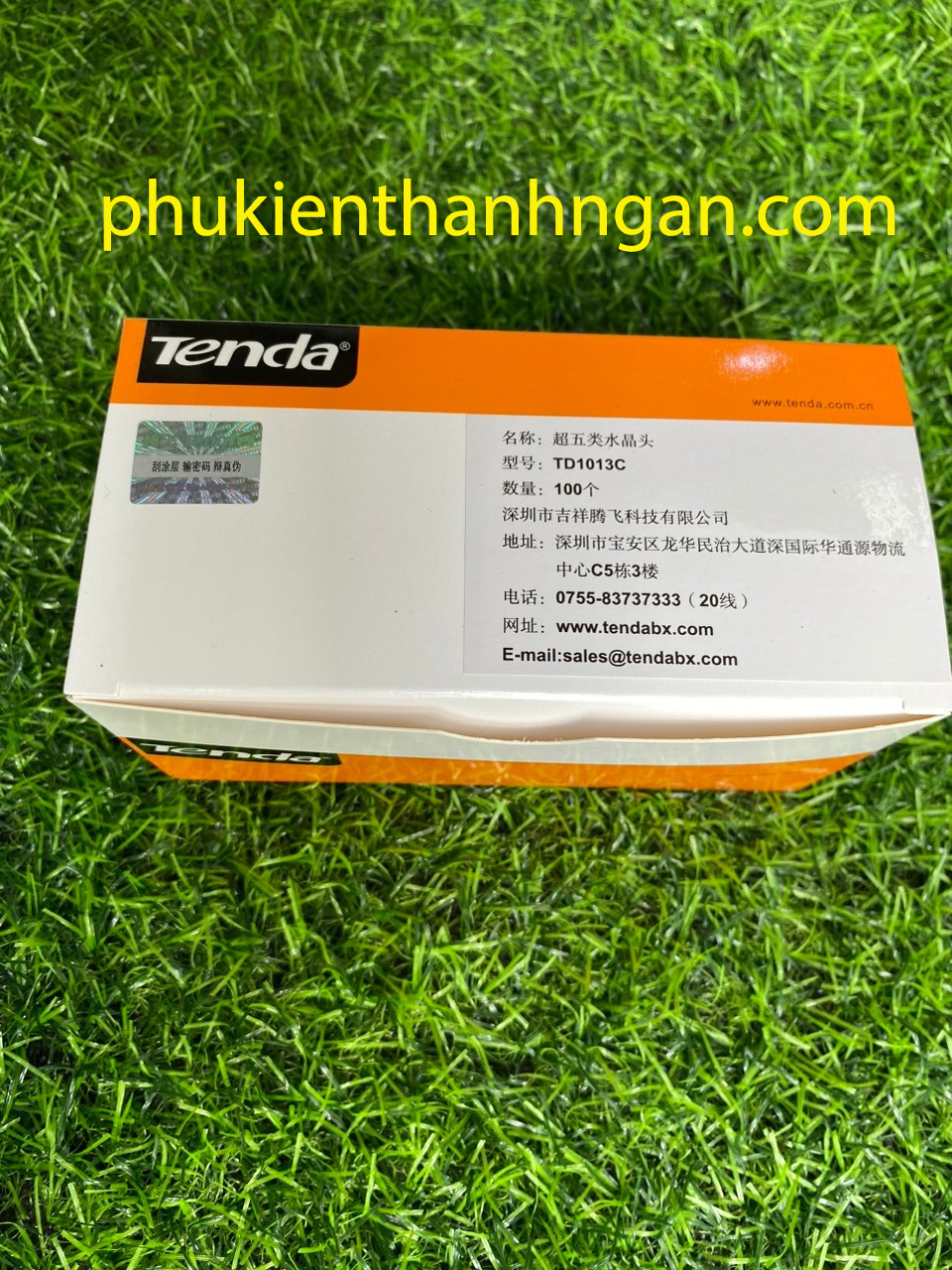 Hạt Mạng RJ45 TENDA CAT5 (Hộp 100 cái)