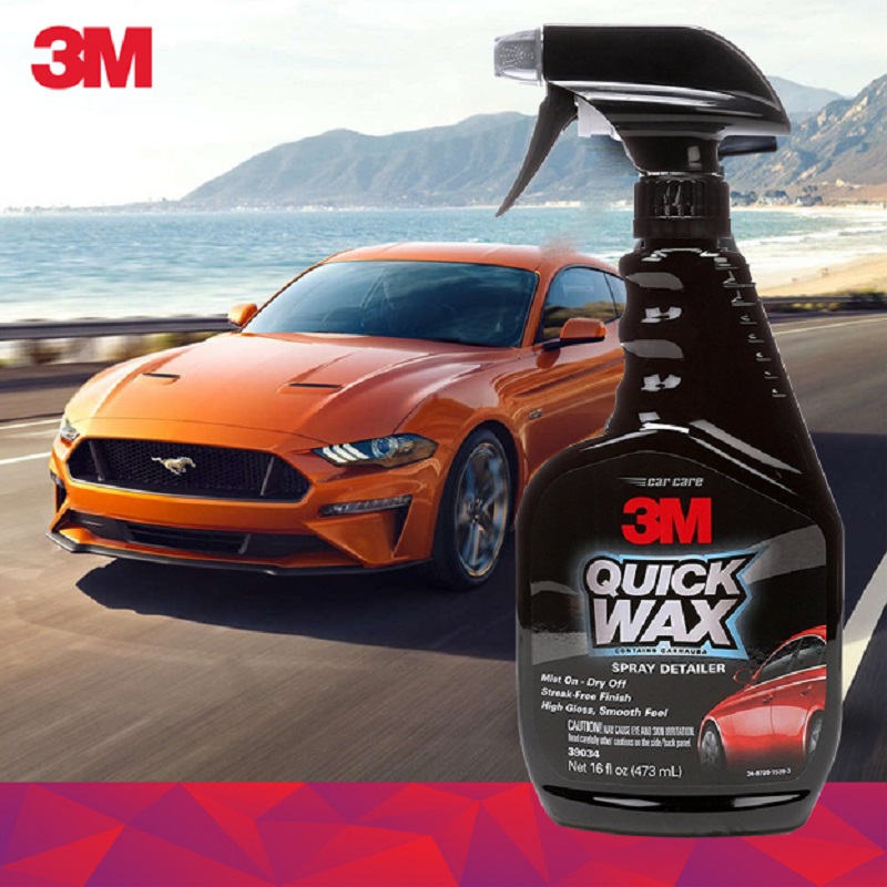 CHAI XỊT ĐÁNH BÓNG NHANH 3M QUICK WAX 39034