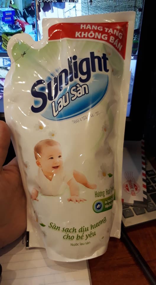 2 bịch nước lau sàn Sunlight 700g/bịch (Hàng Tặng)