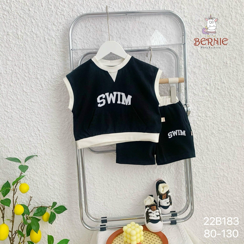 Bộ tay dơi Swim Bernie cho bé trai