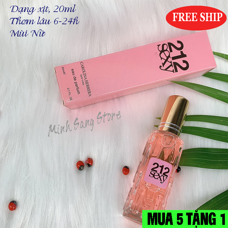 [HCM][QUÀ TẶNG] NƯỚC HOA MINI NỮ 20ML THƠM LÂU ( MÙI NGẪU NHIÊN)