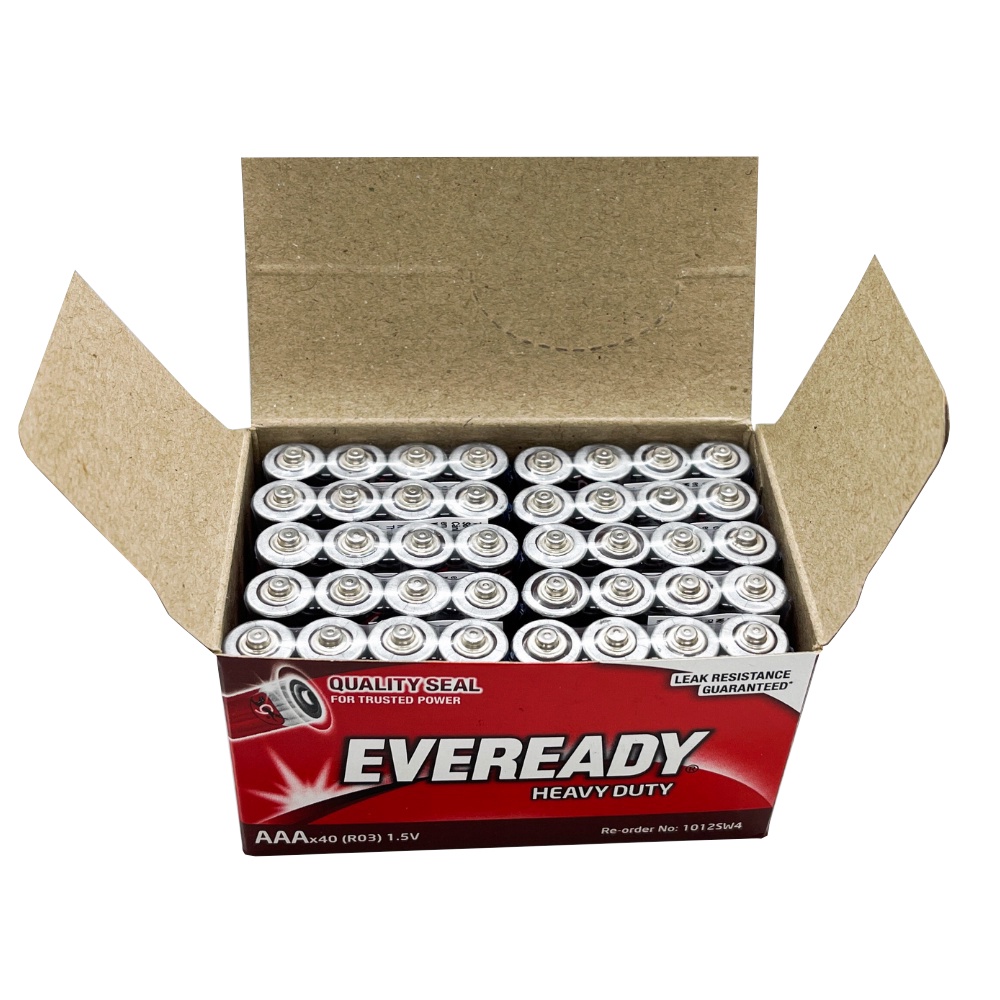 [NHẬP KHẨU CHÍNH HÃNG] Hộp Pin AAA 1,5V EVEREADY 3A Siêu Bền dùng cho remote