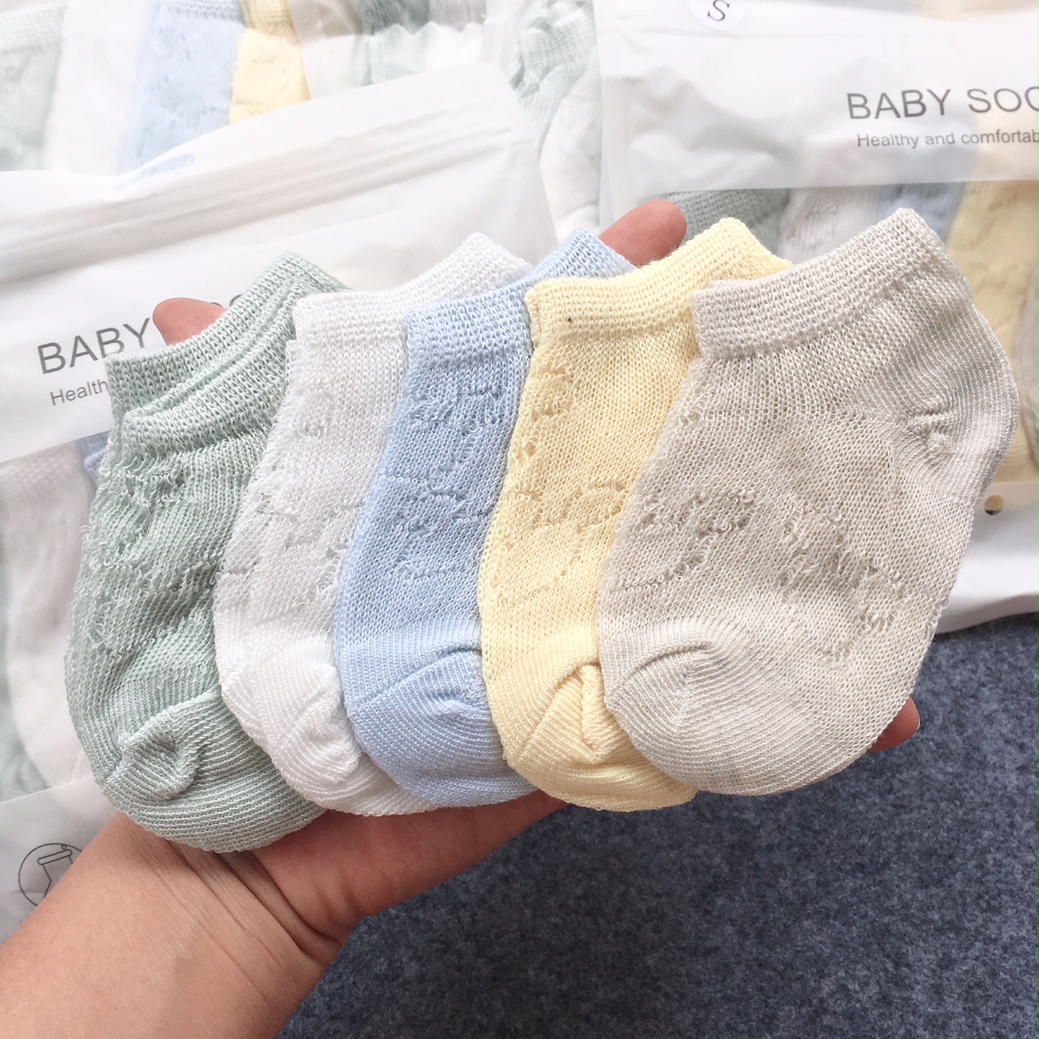 [HCM]Set 5 đôi Tất lưới  (vớ lưới) cho bé