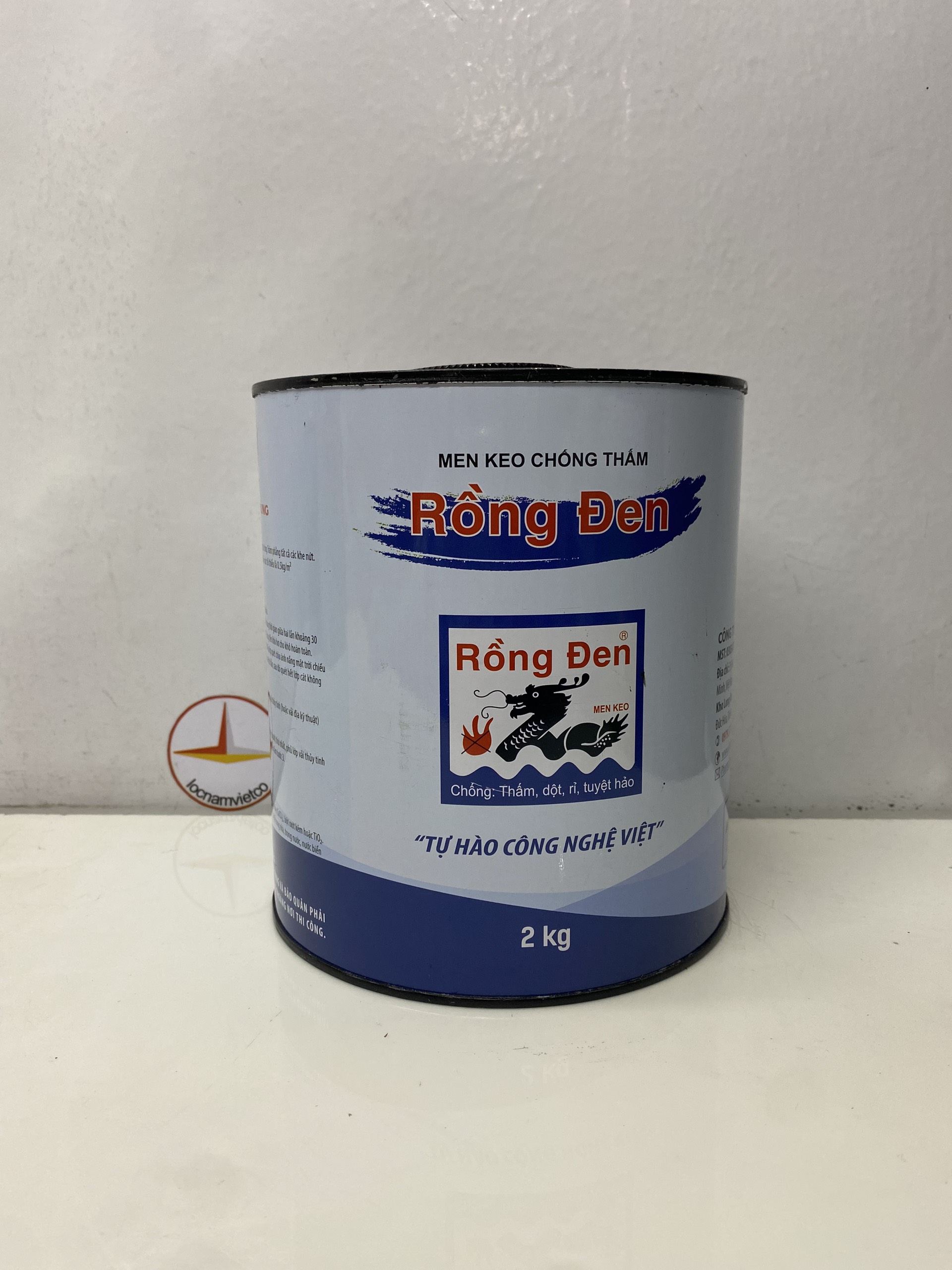 Chống thấm hồ cá chép Koi màu đen 2KG