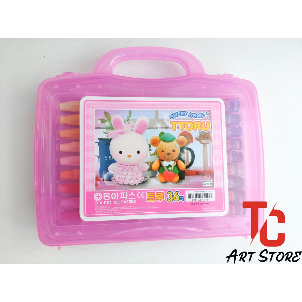 Bút Sáp Dầu 24/ 36/ 48 Màu Dooly