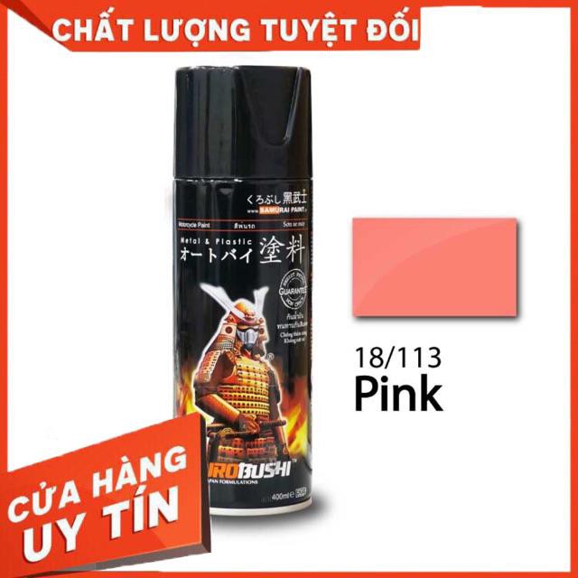 Samurai 113 - sơn samurai màu hồng 113