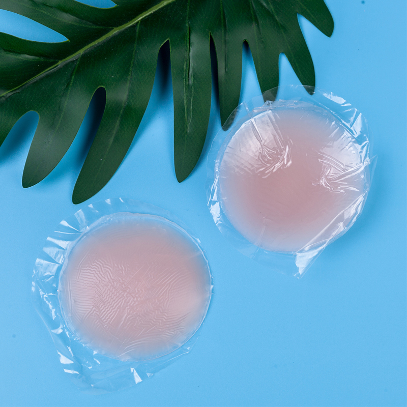 Lẻ 2 miếng dán ti silicon tàng hình, miếng dán ngực silicon hình tròn