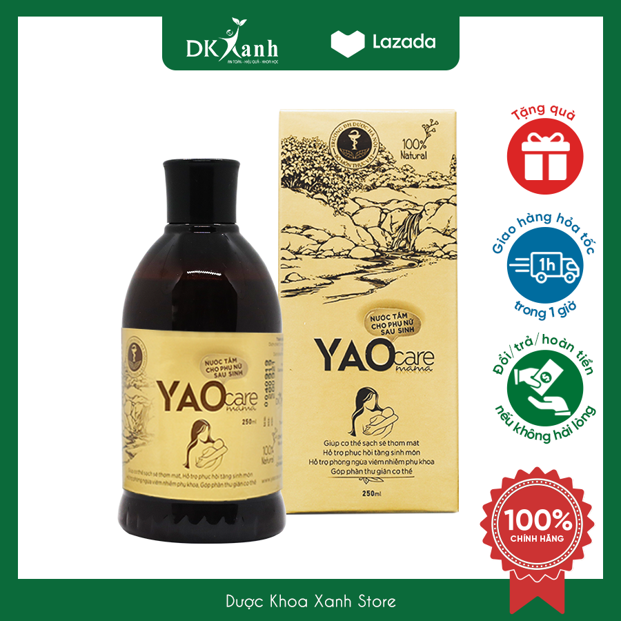 Nước tắm thảo dược cho bà đẻ Yaocare mama