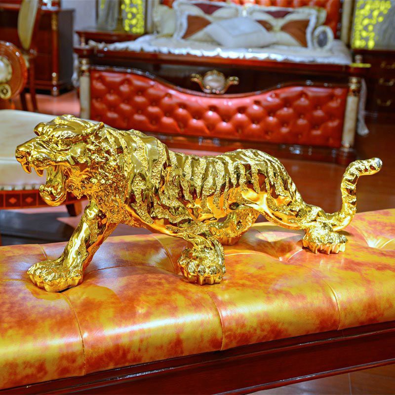 Tượng Hổ Vàng Size Lớn Dài 74 cm