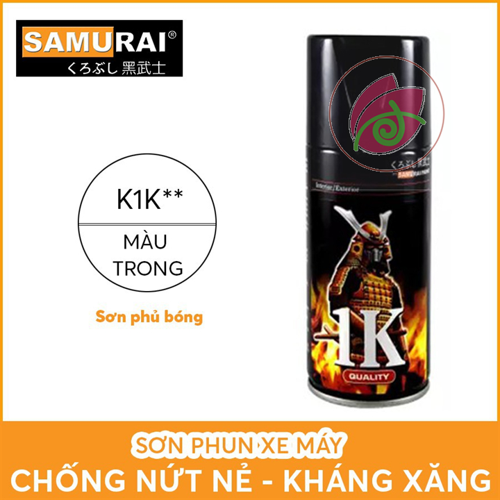 K1K SƠN xỊT SAMURAI PHỦ BÓNG TRONG SUỐT