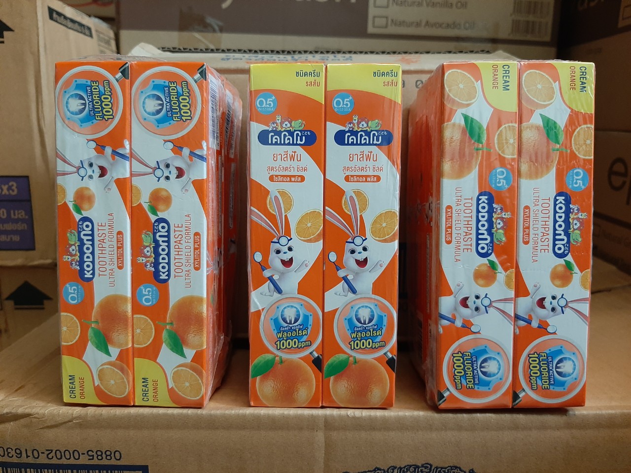 (KTT) Kem đánh răng trẻ em KODOMO 40 gr- Thái Lan