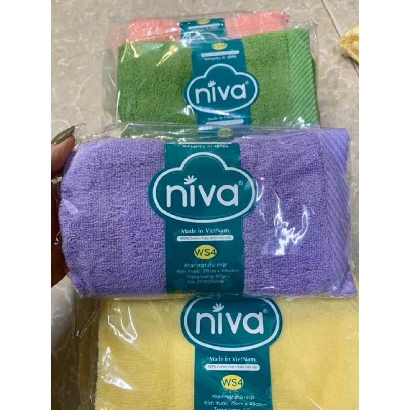 Khăn mặt cotton cao cấp WS4 Niva