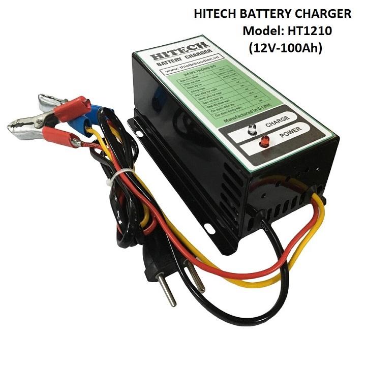 SẠC ắc quy tự động HITECH HT1210 ( 12V- 100Ah )