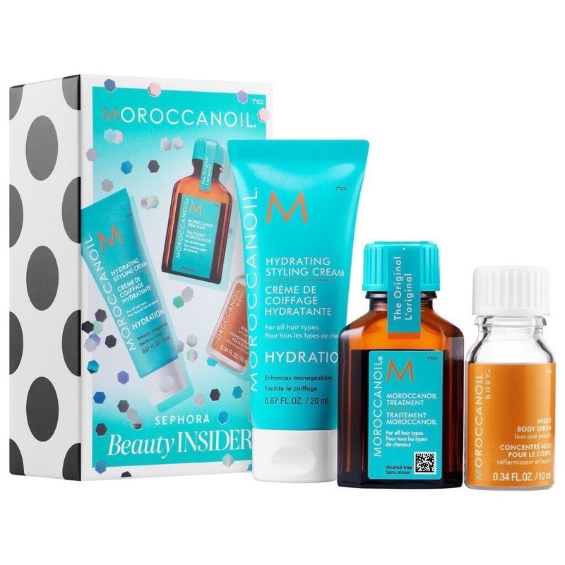 Set Dưỡng Tóc 3 Món Moroccanoil (Sephora)