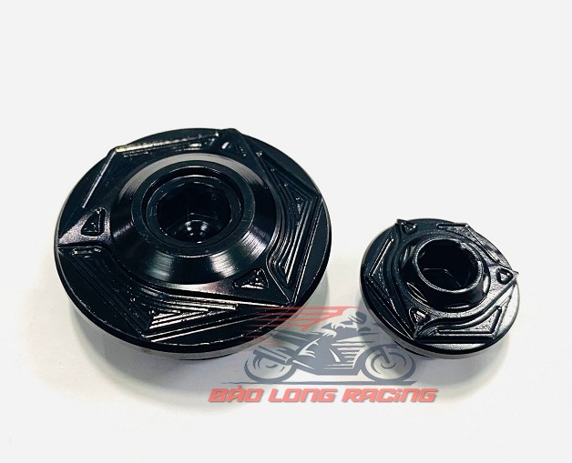 Ốc mâm lửa 3 đao xoáy kiểu gr5 gắn xe máy wave,dream,winner,sonic......màu đen