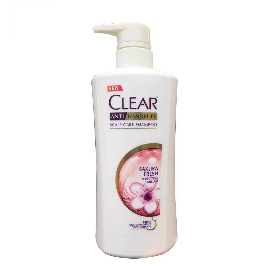 [HCM]Dầu Gội Clear Hoa Anh Đào 400ML - Thái Lan
