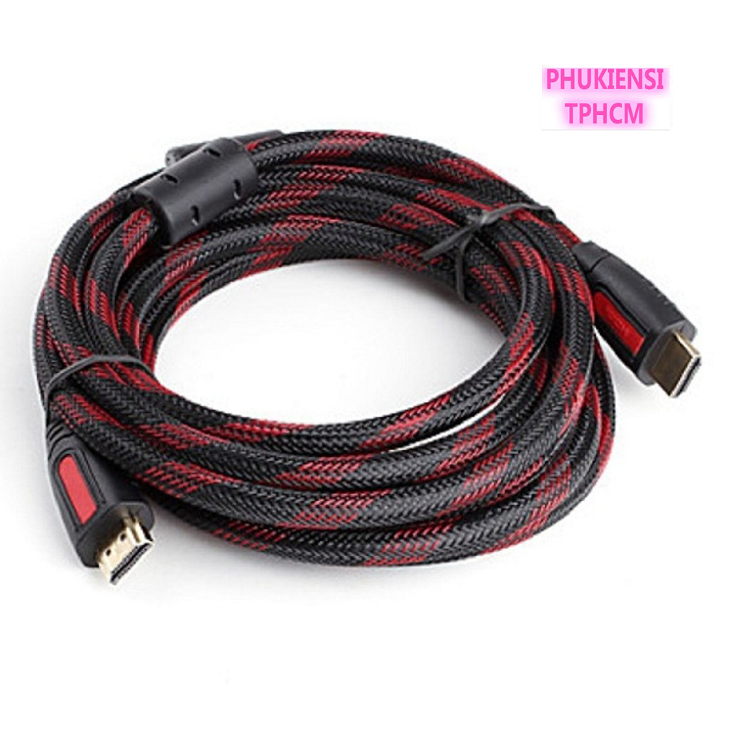 Cáp HDMI dây dù 1.5M / 3M / 5M / 10M / 15M