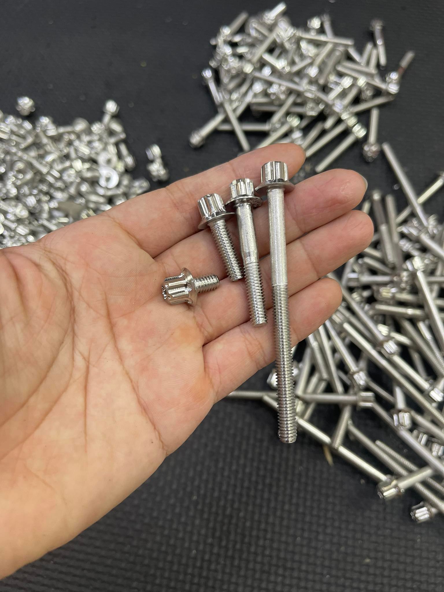 [Mẫu G3] Ốc Salaya 6li trụ  ốc lốc máy 6li10 - 90 chuẩn Salaya Inox 304