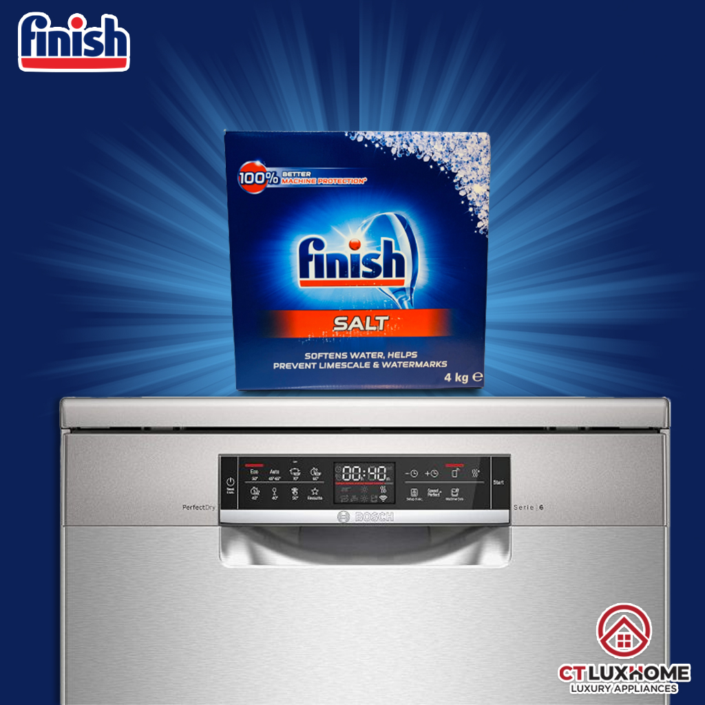 Muối rửa chén bát Finish 4,0kg