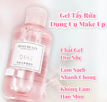 Gel Tẩy Rửa Dụng Cụ Make Up M’AYCREATE