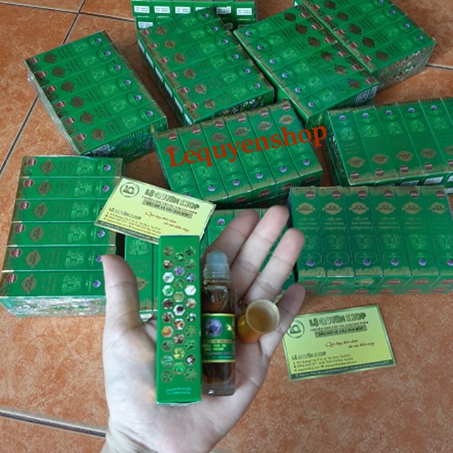 [Combo] Lố 12 Chai Dầu Lăn 29 Vị Thảo Dược 8ml