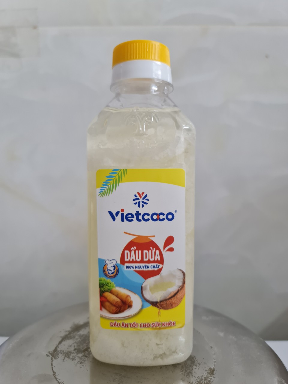 CHAI MINI 250ml DẦU DỪA NGUYÊN CHẤT VN VIETCOCO Coconut Oil halal vvk-hk