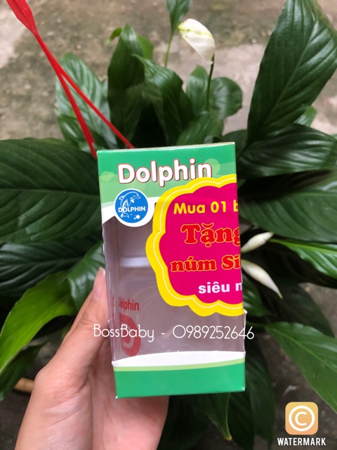 Bình Sữa Cổ Hẹp Dolphin 60Ml